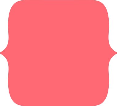 Halk Biçimi Amblem Siluet Vektör İllüstrasyonu