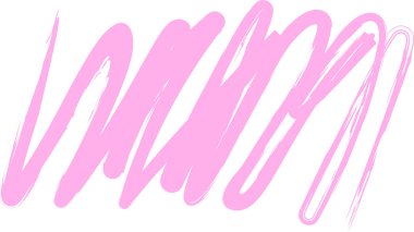 Boya kalemi soyut Scribble Vektör İllüstrasyonu