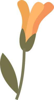 Kök Vektör Resimlerinde Çiçek