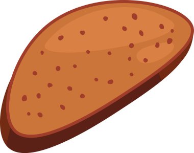 Ekmek Tostu Fırını Vektör İllüstrasyonu