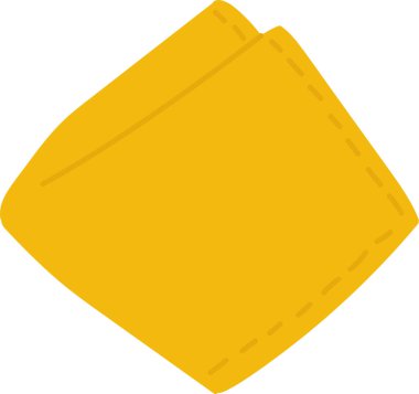 Çevre Temizleyici Peçete Vektörü İllüstrasyonu