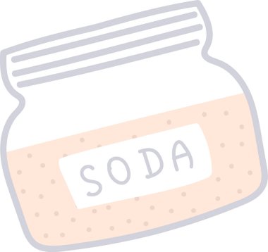 Soda Kavanozu Çekim Vektörü İllüstrasyonu