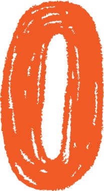 Tebeşirle çizilmiş bir 