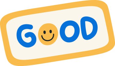 İyi kelimesi yaratıcı bir şekilde 