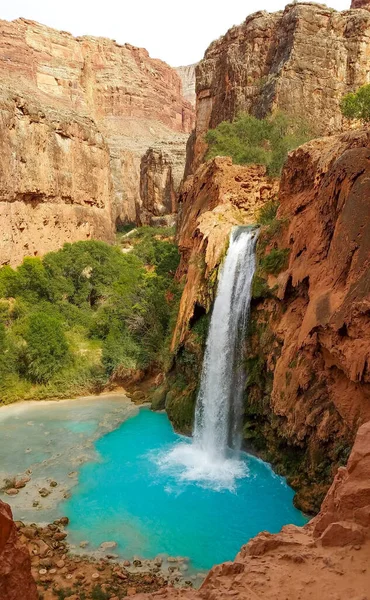 Havasupai Falls Arizona United States — Stock Photo, Image