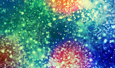 Noel tatili, mutlu noeller, yıldızlar parlar, kar taneleri Noel baloları bulanık kar taneleri