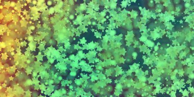 Noel tatili, mutlu noeller, yıldızlar parlar, kar taneleri Noel baloları bulanık kar taneleri