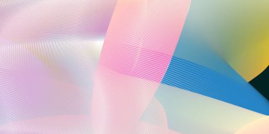 Soyut arkaplan mavi ışık renkli dalga fütüristik tasarımı