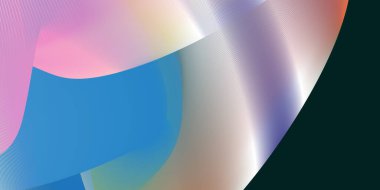 Soyut arkaplan mavi ışık renkli dalga fütüristik tasarımı