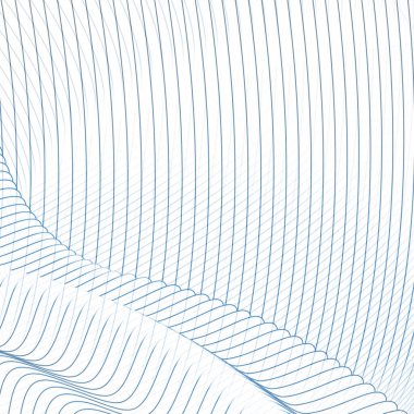 Soyut arkaplan mavi ışık renkli dalga fütüristik tasarımı