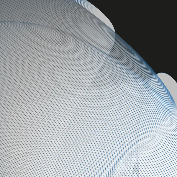 Abstrakter Hintergrund Blaues Licht Bunte Welle Futuristisches Design — Stockfoto