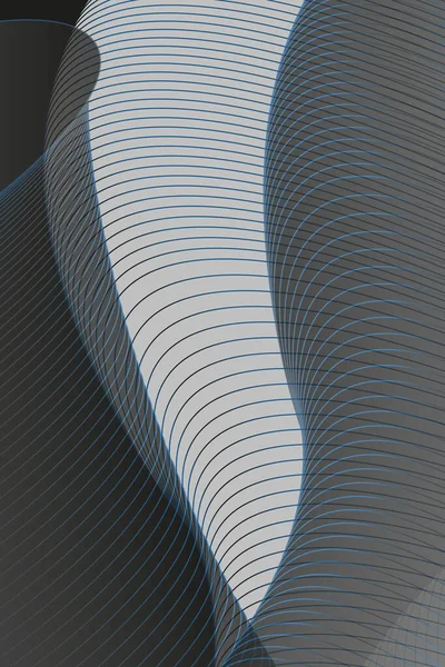 Абстрактный Фон Синий Свет Красочные Волны Футуристический Дизайн — стоковое фото