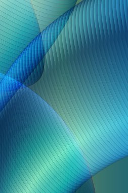 Soyut arkaplan mavi ışık renkli dalga fütüristik tasarım organik akış