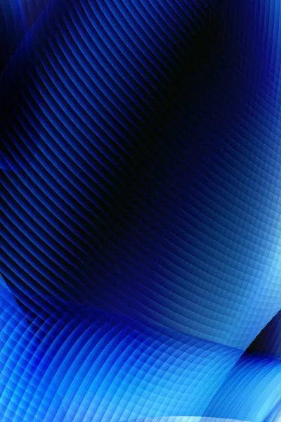 摘要背景蓝光彩色波的未来设计有机流动 — 图库照片