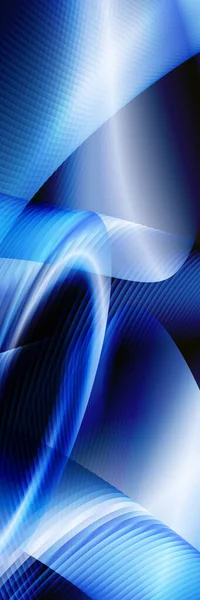 Fundo Abstrato Luz Azul Onda Colorida Design Futurista Fluxo Orgânico — Fotografia de Stock