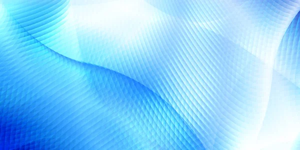 Abstrakte Hintergrund Blaues Licht Bunte Welle Futuristisches Design Organischen Fluss Stockbild