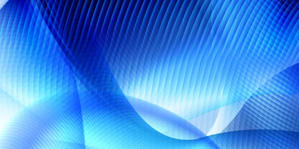 Fundo Abstrato Luz Azul Onda Colorida Design Futurista Fluxo Orgânico Imagem De Stock