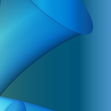 Soyut arkaplan mavi ışık renkli dalga fütüristik tasarım organik akış