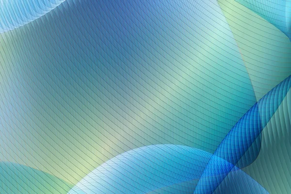 Fundo Abstrato Luz Azul Onda Colorida Design Futurista Fluxo Orgânico — Fotografia de Stock