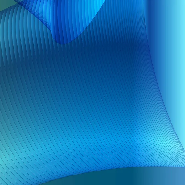 Abstraktní Pozadí Modré Světlo Barevné Vlny Futuristický Design Organický Tok — Stock fotografie
