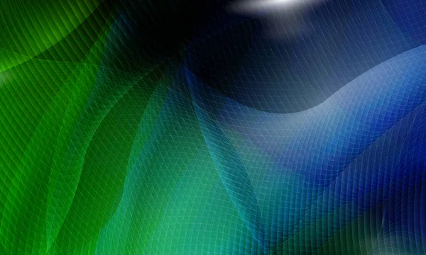 Streszczenie Tło Niebieski Światło Kolorowe Fala Futurystyczny Projekt Organiczny Przepływ — Zdjęcie stockowe