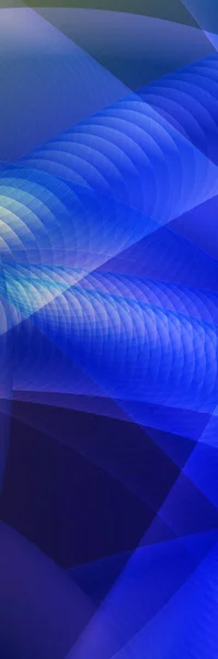 要旨背景青の光カラフルな波未来的なデザイン有機的な流れ — ストック写真
