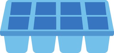 Beyaz arka planda buz küpü kokteyl ikonu. Buz küpü kokteyl işareti. Buz küpleri sembolü. düz biçim.