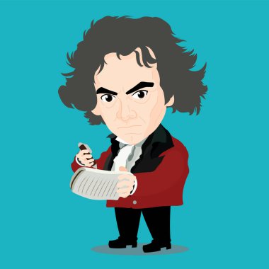 Ludwig van Beethoven sevimli karakter