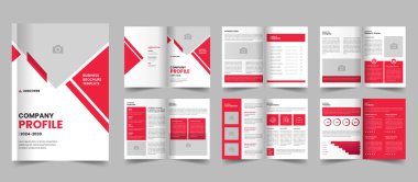 Profesyonel şirket profili, şirket broşürü tasarımı, iş broşürü tasarımı.