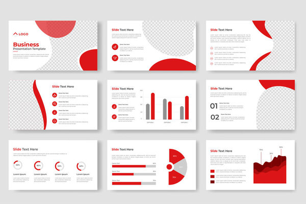 Business PowerPoint presentation slides template design. Use for modern keynote presentation background
