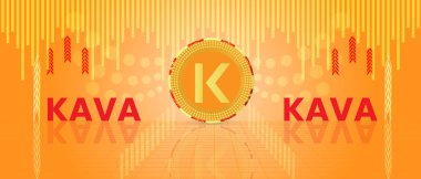 Kava şifreleme bayrağı arkaplan illüstrasyonuName