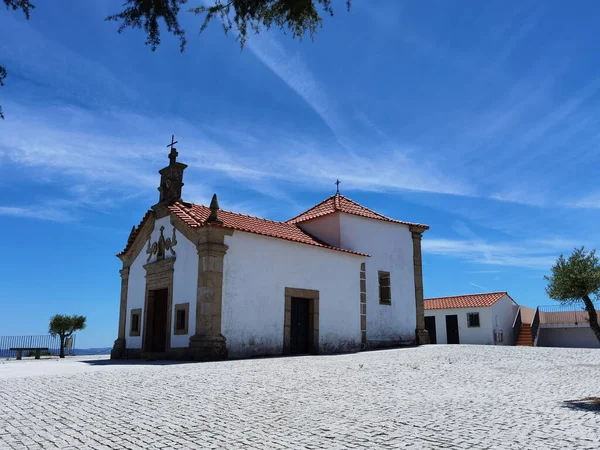 Kaplica Punkt Widzenia Sanktuarium Senhor Boa Morte Castanheiro Norte Portugalia — Zdjęcie stockowe