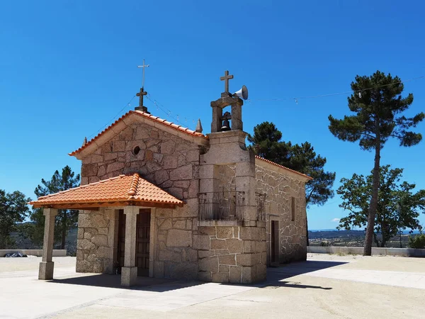 Kaplica Matki Boskiej Zdrowia Sanktuarium Malcie Portugalia — Zdjęcie stockowe