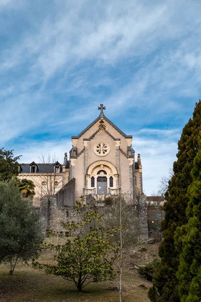 Часовня Святилище Лурд Франции — стоковое фото
