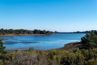 Portekiz 'in yakınlarındaki nüfuslara su sağlamak için yedek suyu olan Alvao Barajı
