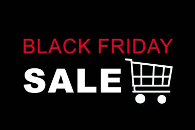 Siyah arkaplanda Kara Cuma çizimi