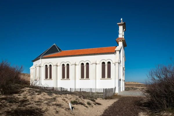 Side View Chapel Saint Theresa Labenne French Basque Country — Stock Photo, Image