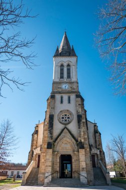 Saint-Vincent d 'Ustaritz Kilisesi, Bask ülkesinde.