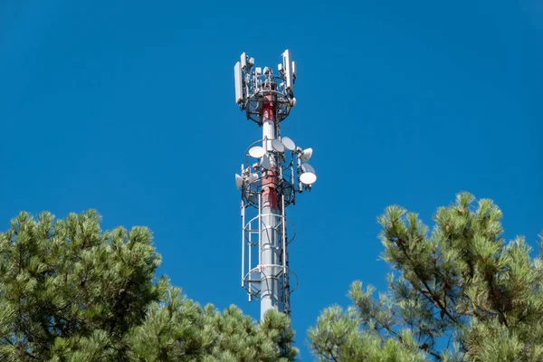 Wireless communication tower: Expanding coverage and facilitating connectivity for mobile devices