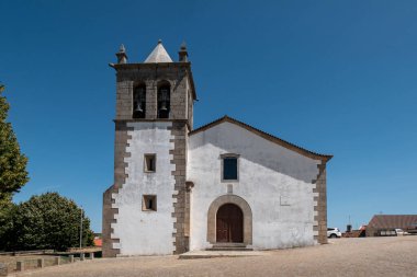 Parish Church of Sao Mamede in Mogadouro, a heritage of faith and history in Tras os Montes, Portugal clipart