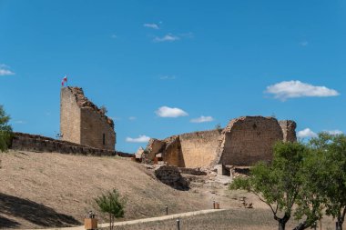 Miranda do Douro, Tras os Montes, Portekiz 'deki ortaçağ şatosunun kalıntıları