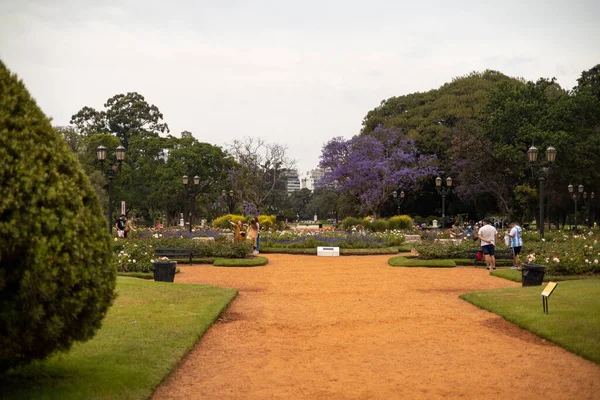 Buenos Aires Argentina Listopad 2022 Historická Rosedal Rose Garden Buenos — Stock fotografie