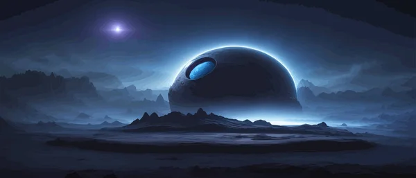 Ilustração digital do fundo do jogo 2d do interior da nave espacial de  ficção científica do cenário para o jogo espacial ai