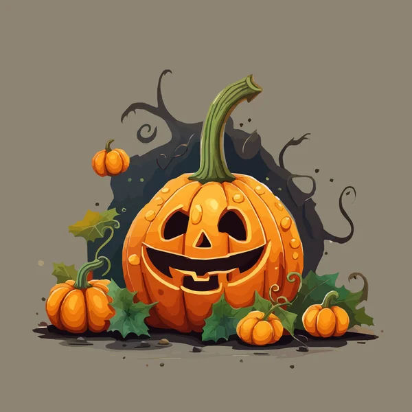 Scary Face Of Halloween Pumpkin Stock Illustration - Download Image Now -  Advertisement, Arts Culture and Entertainment, Autumn - iStock