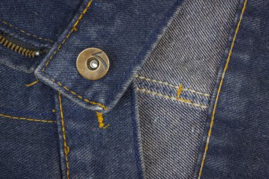 Arkaplan için düğmeli kot pantolon dokusu