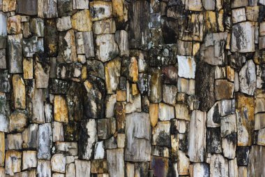 Arka plan için doğal taş duvar dokusu, kirli