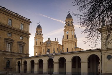 the cathedral in Munich, Bavaria, Germany 