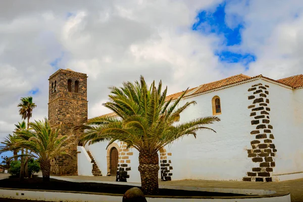 Fuerteventura şehri manzarası, İspanya