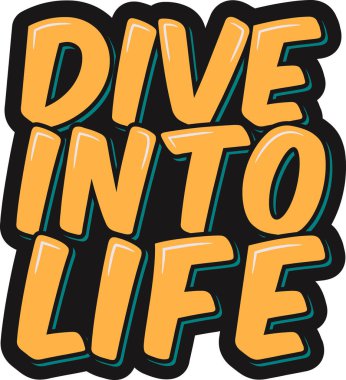 Hayata Dal Estetik Harf Vektörü Tasarımı