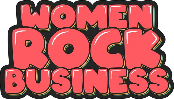 Seni Vektor Surat Bisnis Wanita - Stok Vektor